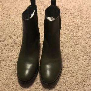 Green Cole Haan Chelsea Waterproof Boots sz 8